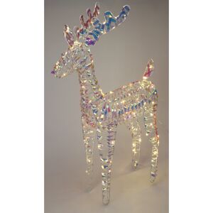 LED-Metallrentier warmweiß 22 x 80 x 43 cm
