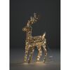 LED-Metallrentier warmweiß 14 x 60 x 36 cm