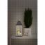 LED-Holzlaterne 'Kirche' 8 LEDs weiß 11 x 29 cm