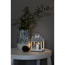 LED-Holzsilhouette 'Haus und Markt' 10 LEDs beige 11 x 23,5 x 15,7 cm