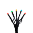 LED-Micro-Lichterkette 200 LEDs bunt 418,4 cm