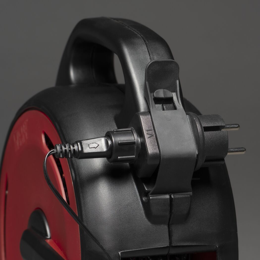 Kabeltrommel mit Stecker