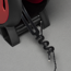 Kopfhörer-Kabel an Halterung