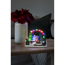 LED-Szenerie 'Santa und Kinder' 11 LEDs bunt 19 x 14,5 x 13 cm