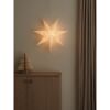 Heller Papierstern mit Muster