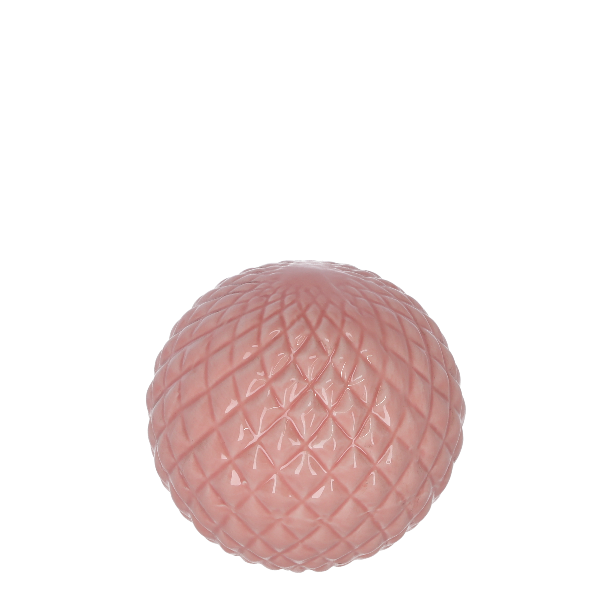 Dekokugel Keramik rosa Ø 11,5 cm