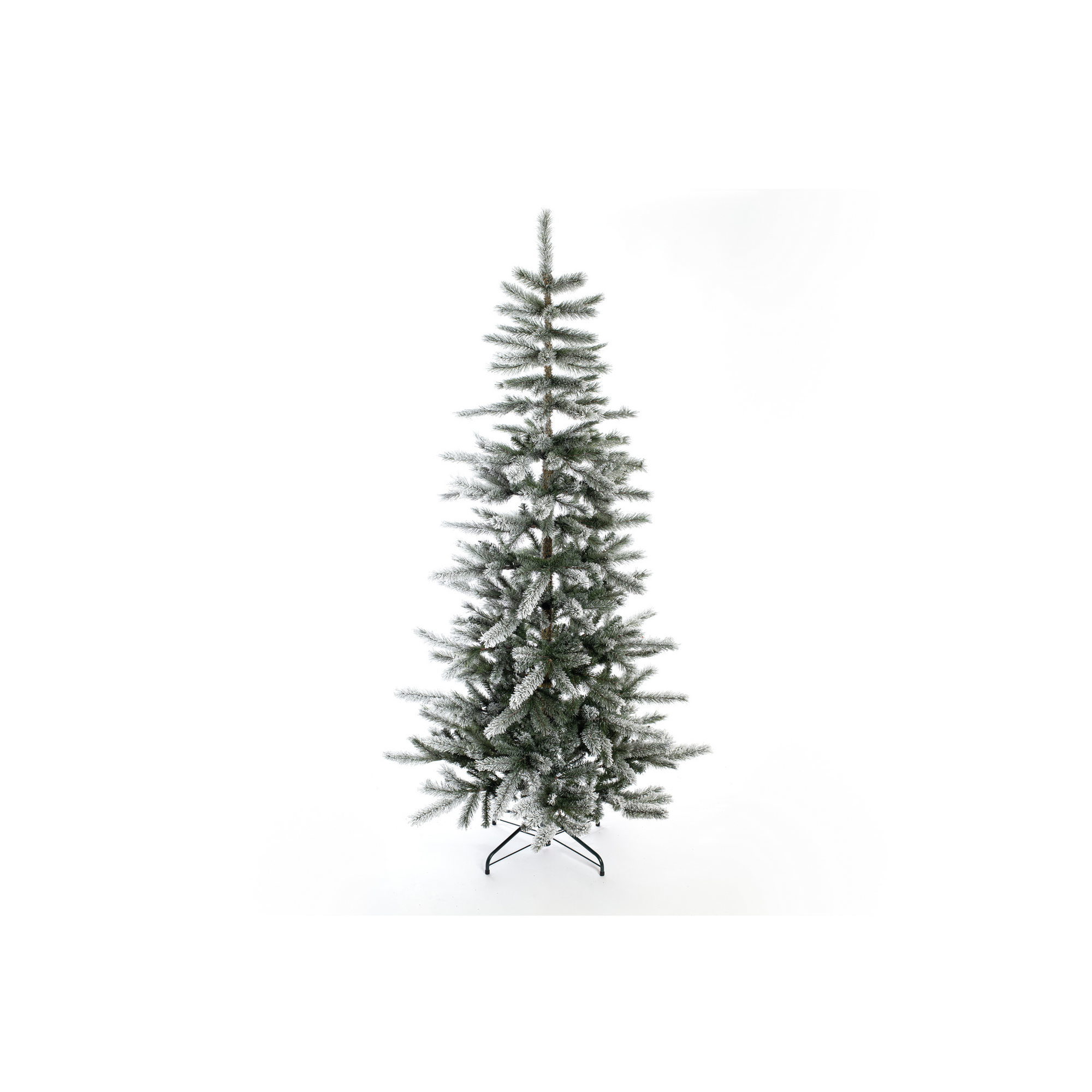 Künstlicher Weihnachtsbaum 'Cedar Frost Kiefer' grün/frosted Ø 114 x 210 cm