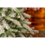Künstlicher Weihnachtsbaum 'Frost Fichte' grün/frosted Ø 116 x 180 cm