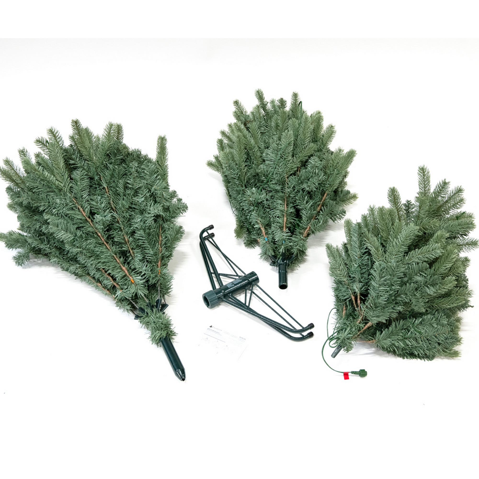 Künstlicher Weihnachtsbaum 'Frost Fichte' grün/frosted Ø 104 x 150 cm