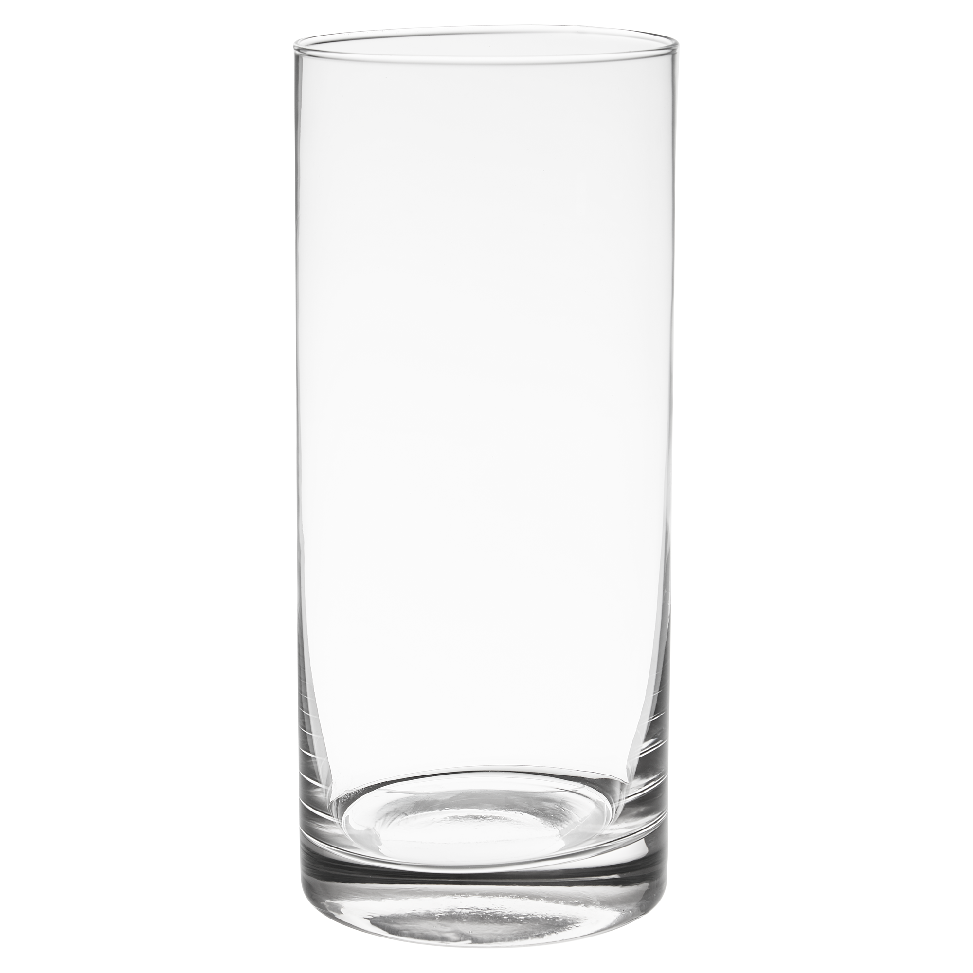 Vase Glas transparent 12 x 22 cm