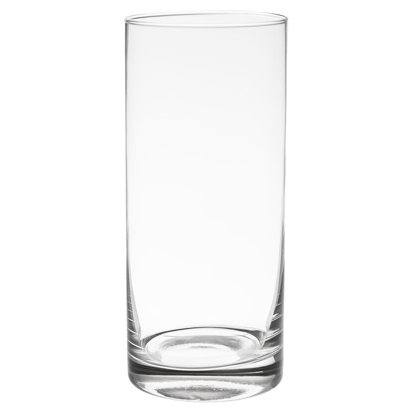 Vase Glas transparent 12 x 22 cm