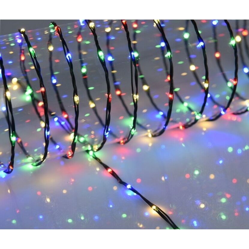 LED-Lichterkette 720 LEDs bunt 54 m