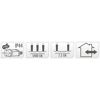 LED-Lichterkette 720 LEDs warmweiß 54 m