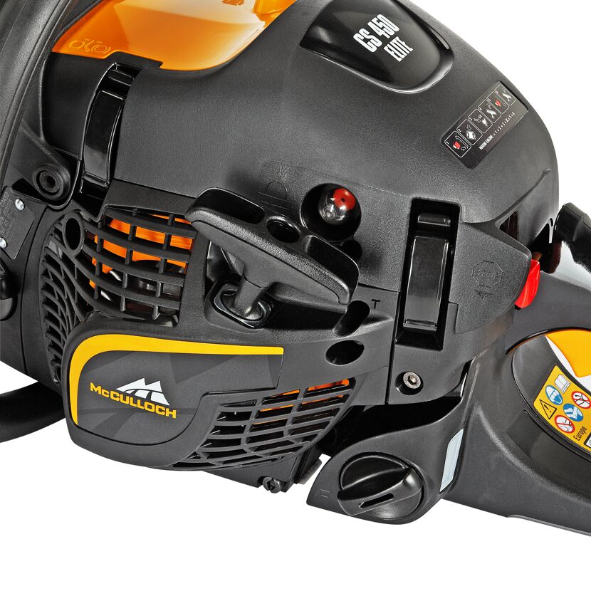 Benzin-Kettensäge CS 450 Elite, Nahaufnahme