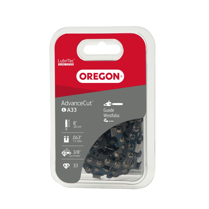 Sägekette 3/8", 1,1 mm, 33 Glieder