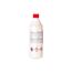 Weiße Flasche Aspen 2T Gemisch mit rotem Deckel und Gefahrenhinweisen.