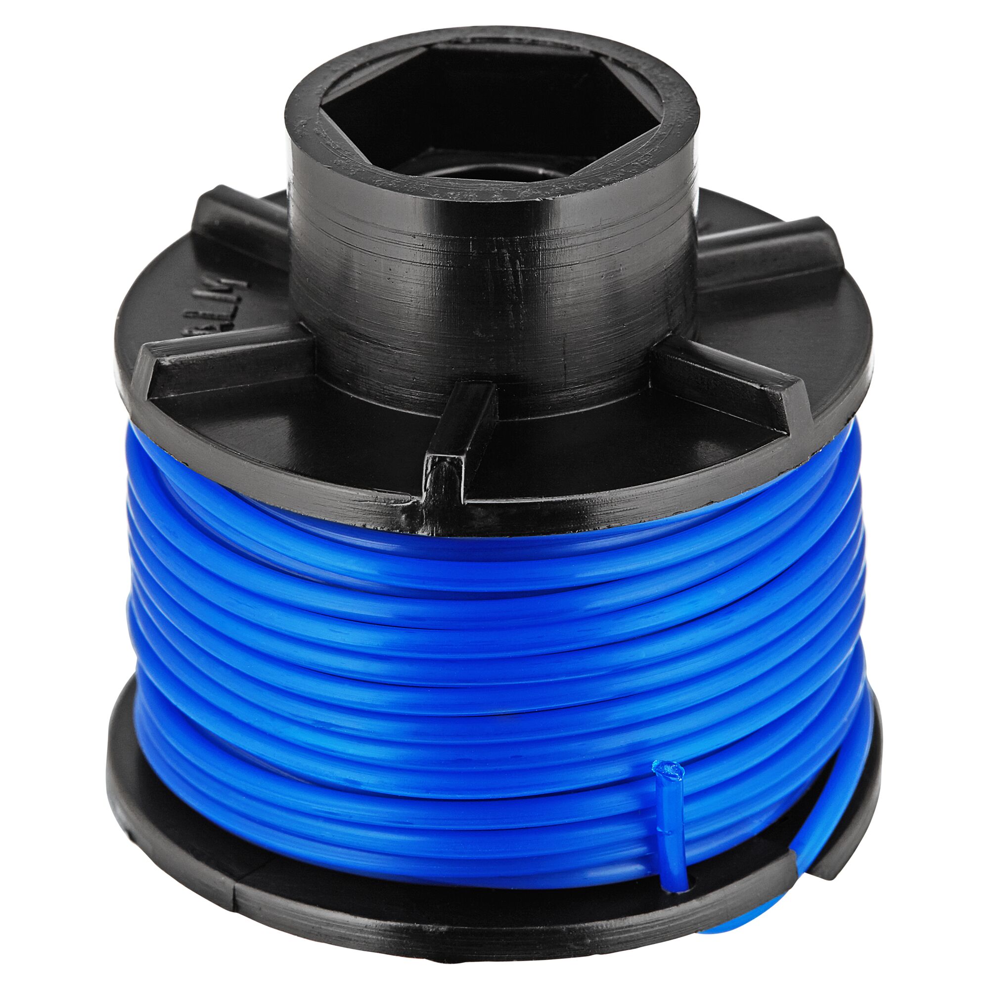 Blaue Fadenspule für Elektrotrimmer