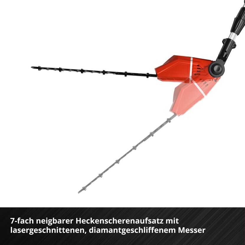 Neigbarer Heckenscherenaufsatz