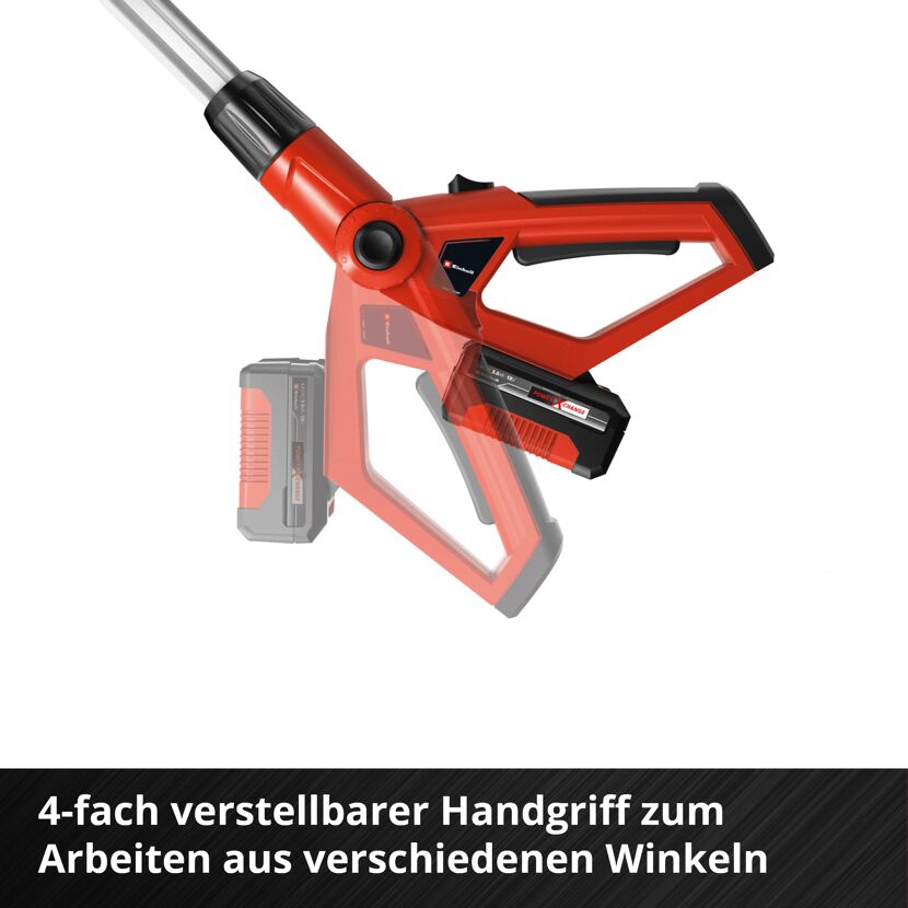 Akku-Multifunktionswerkzeug mit verstellbarem Griff