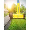 GLORIA MultiBrush Li-on reinigt eine Steinplatte