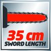 Kettensäge mit 35 cm Schwertlänge