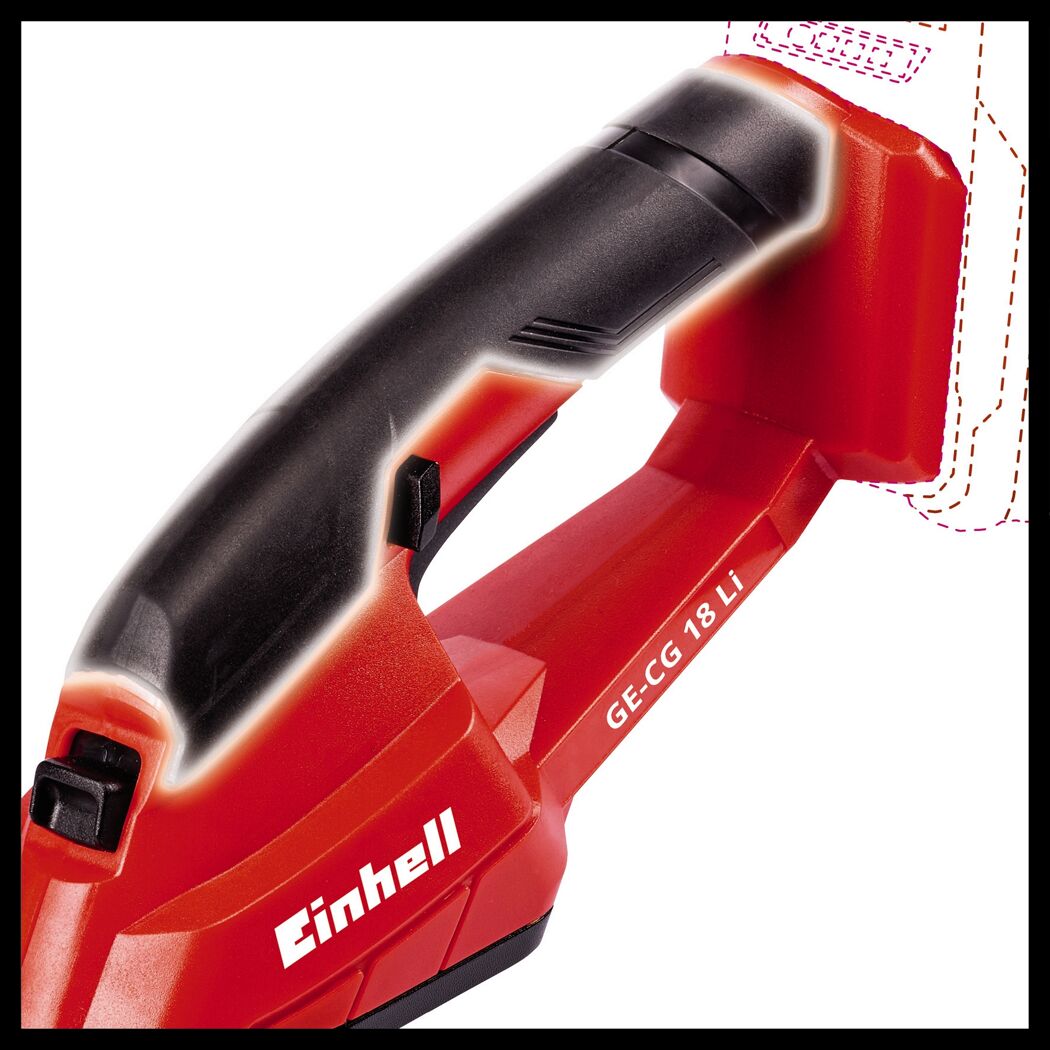 Einhell Akku-Gras- und Strauchschere GE-CG 18 Li
