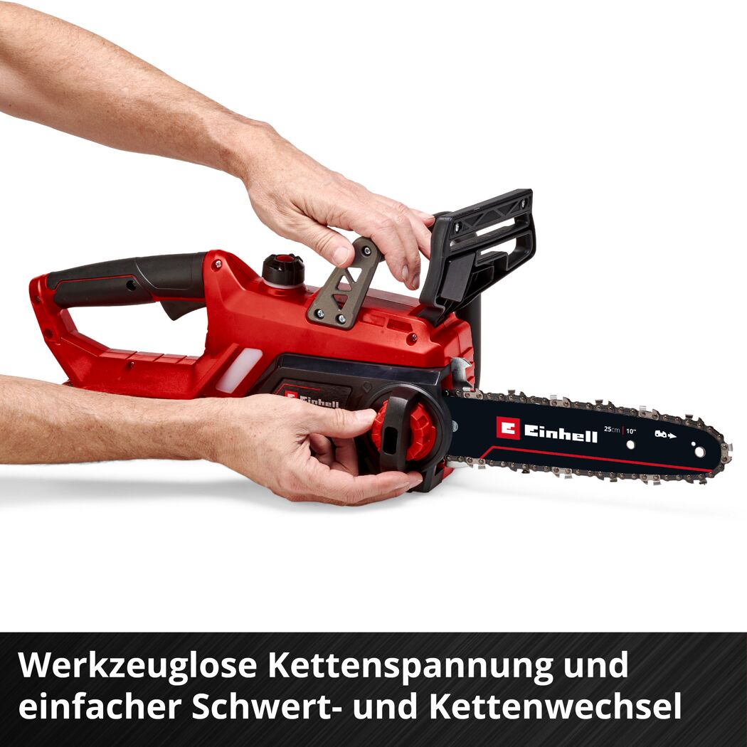 Akku-Kettensäge 'GE-LC 18/25 Li-Solo' ohne Akku 18 V 25 cm