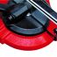 Roter Winkelmesser mit schwarzen Griff