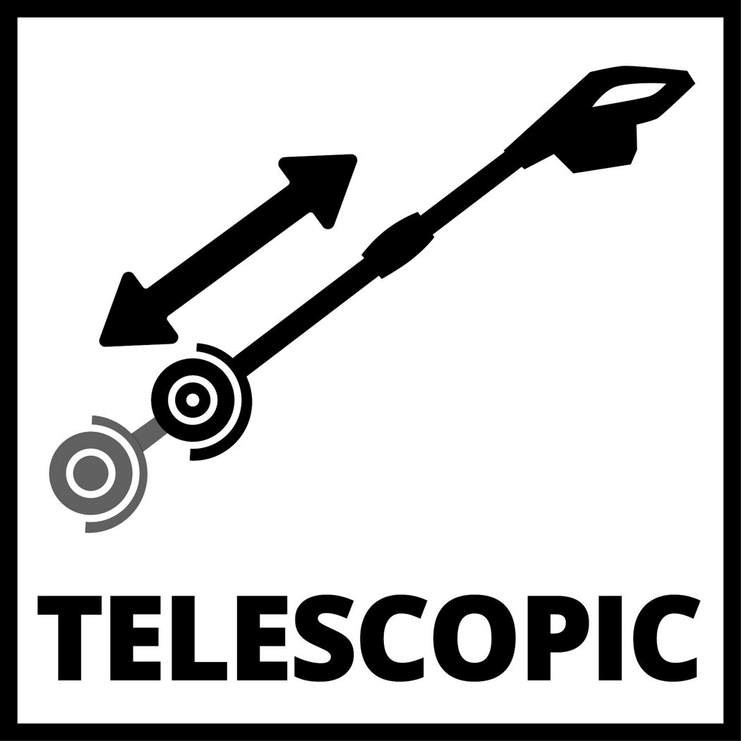 Teleskopstange ausziehbar