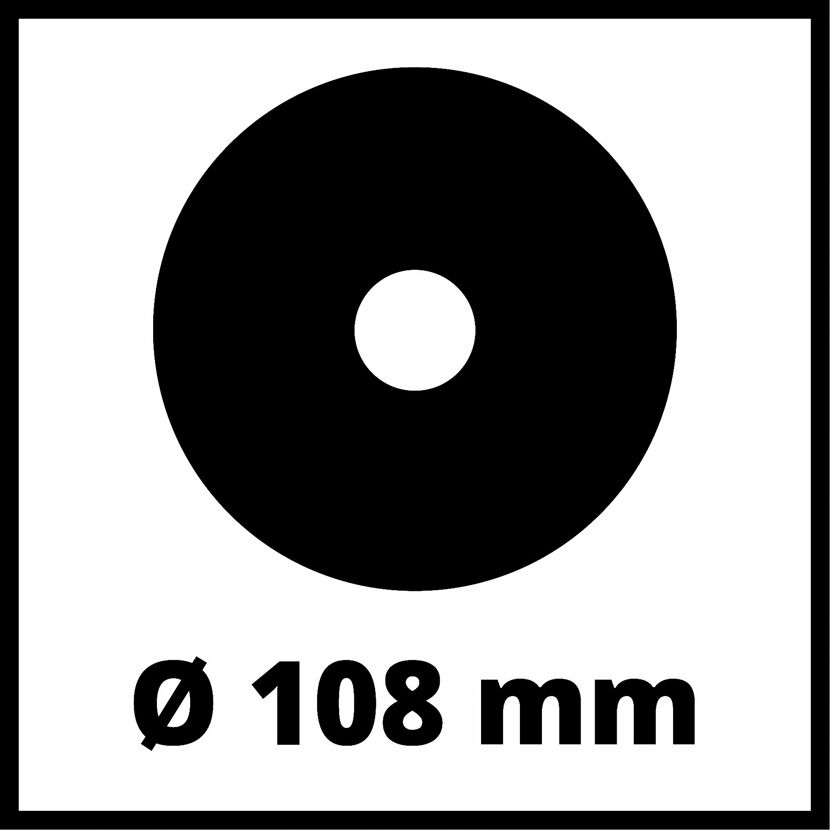 Ersatz-Schleifscheibe 108 x 23 x 3,2 mm