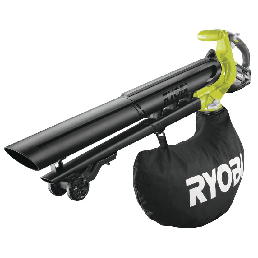 RYOBI Akku-Laubsauger mit Fangsack