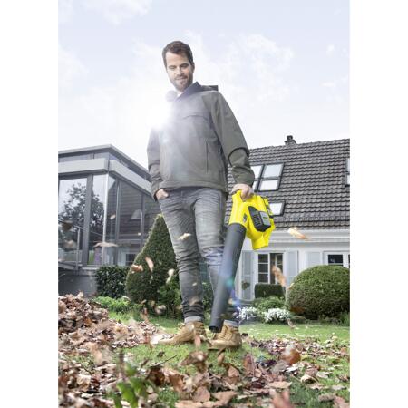 4. Bild von Akku-Laubbläser 'LBL 4' mit Akku und Ladegerät