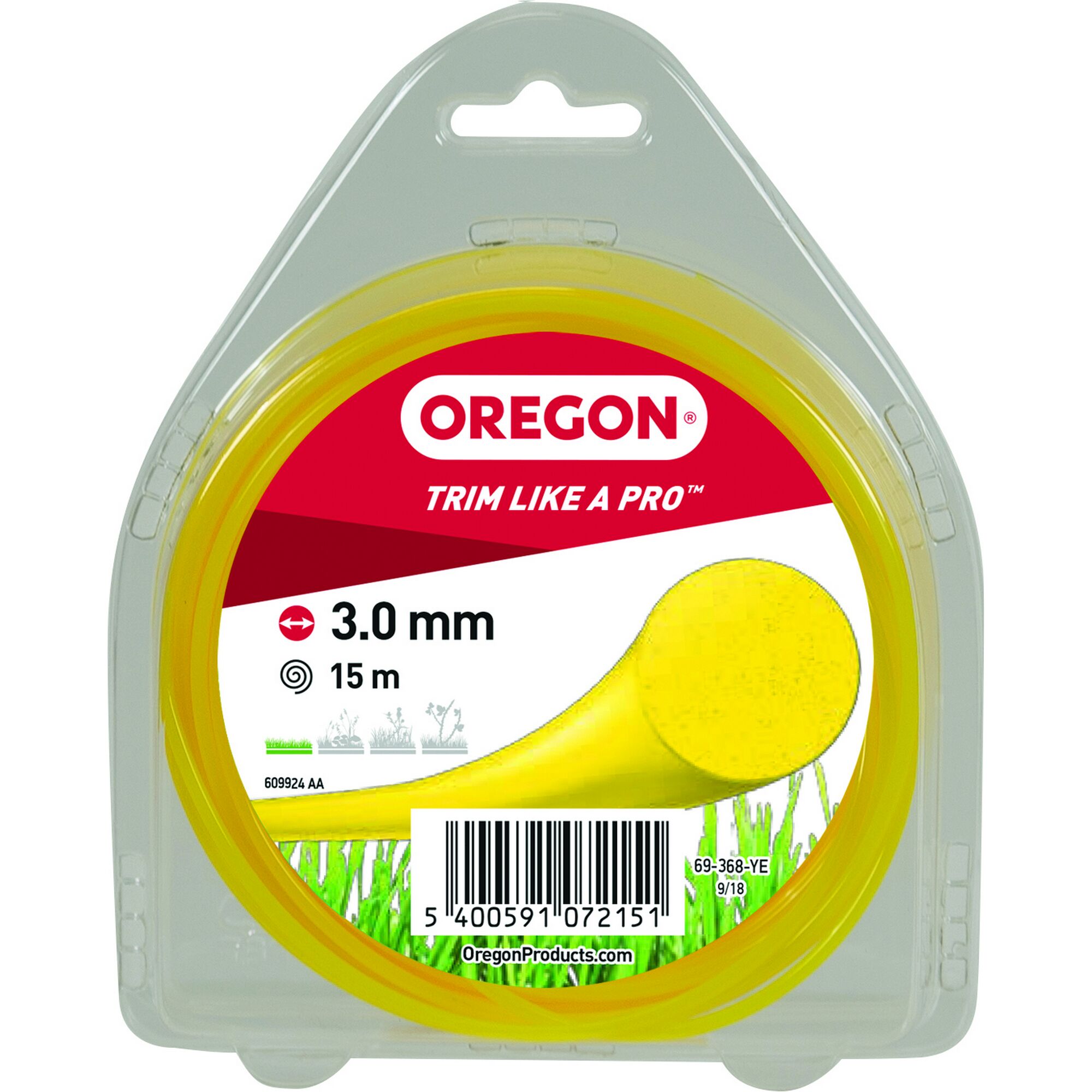 Oregon Trimmerfaden 3,0 mm, 15 m