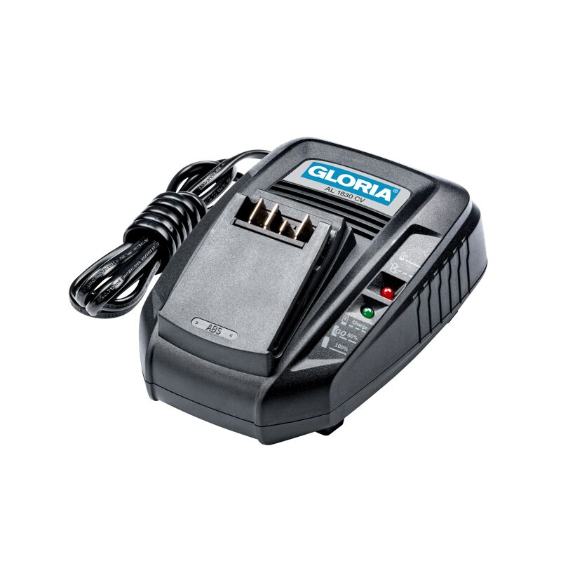 Schwarzes GLORIA Ladegerät AL 1830 CV