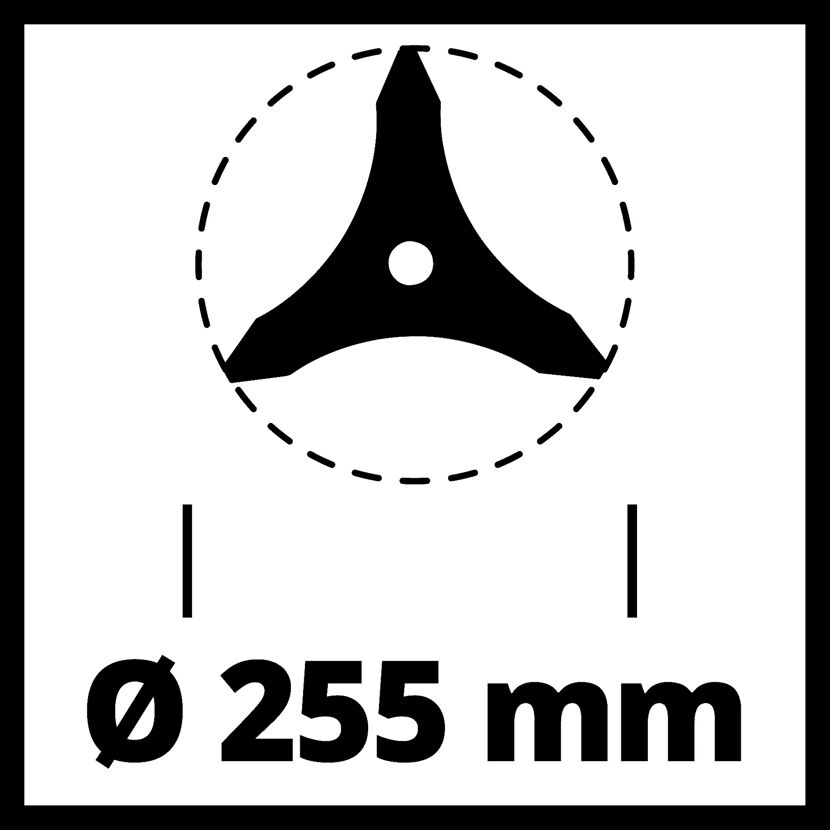 Dickichtmesser für Sensen 255 mm