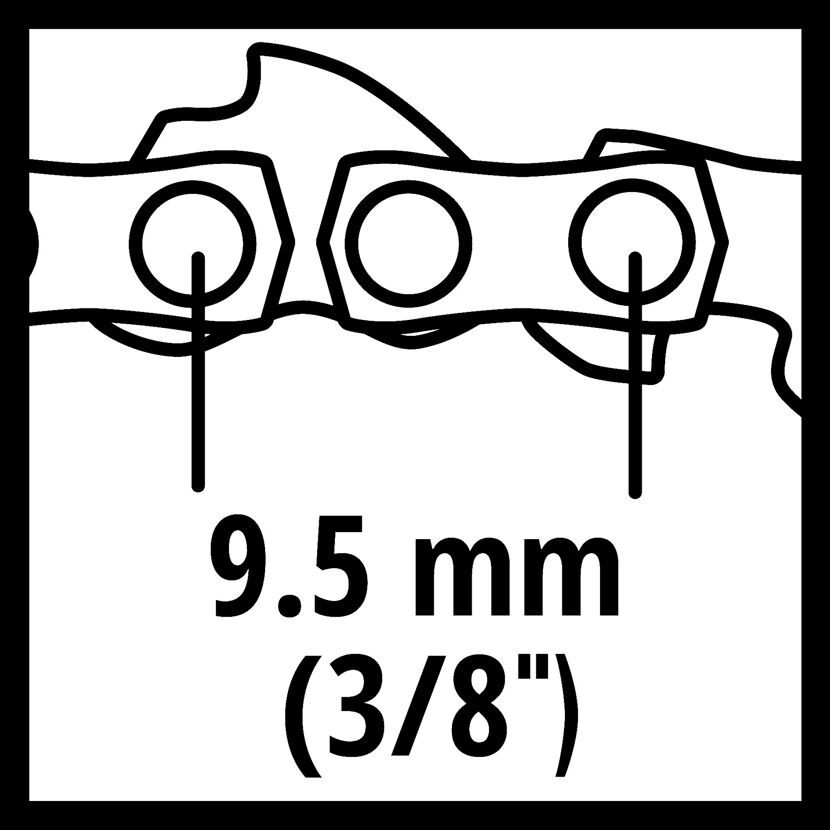 Kettentyp 9,5 mm (3/8")