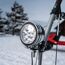 LED-Scheinwerfer einer Schneefräse