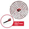 Akku-Laubbläser GE-LB 36 210 und Power X-Change Familie