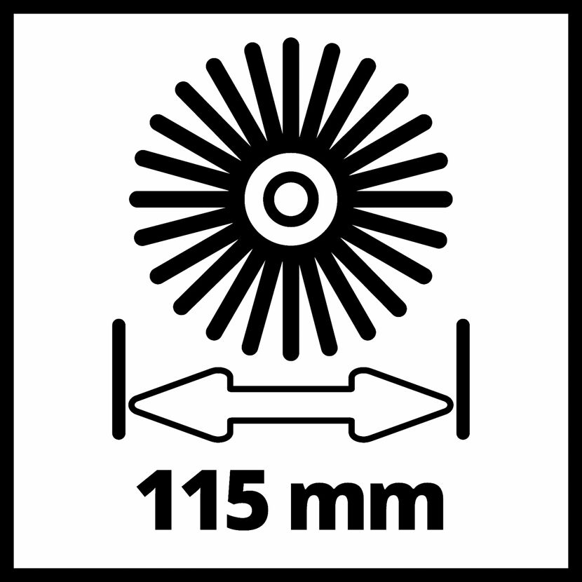 Akku-Oberflächenbürste 'PICOBELLA 18/215' ohne Akku 18 V