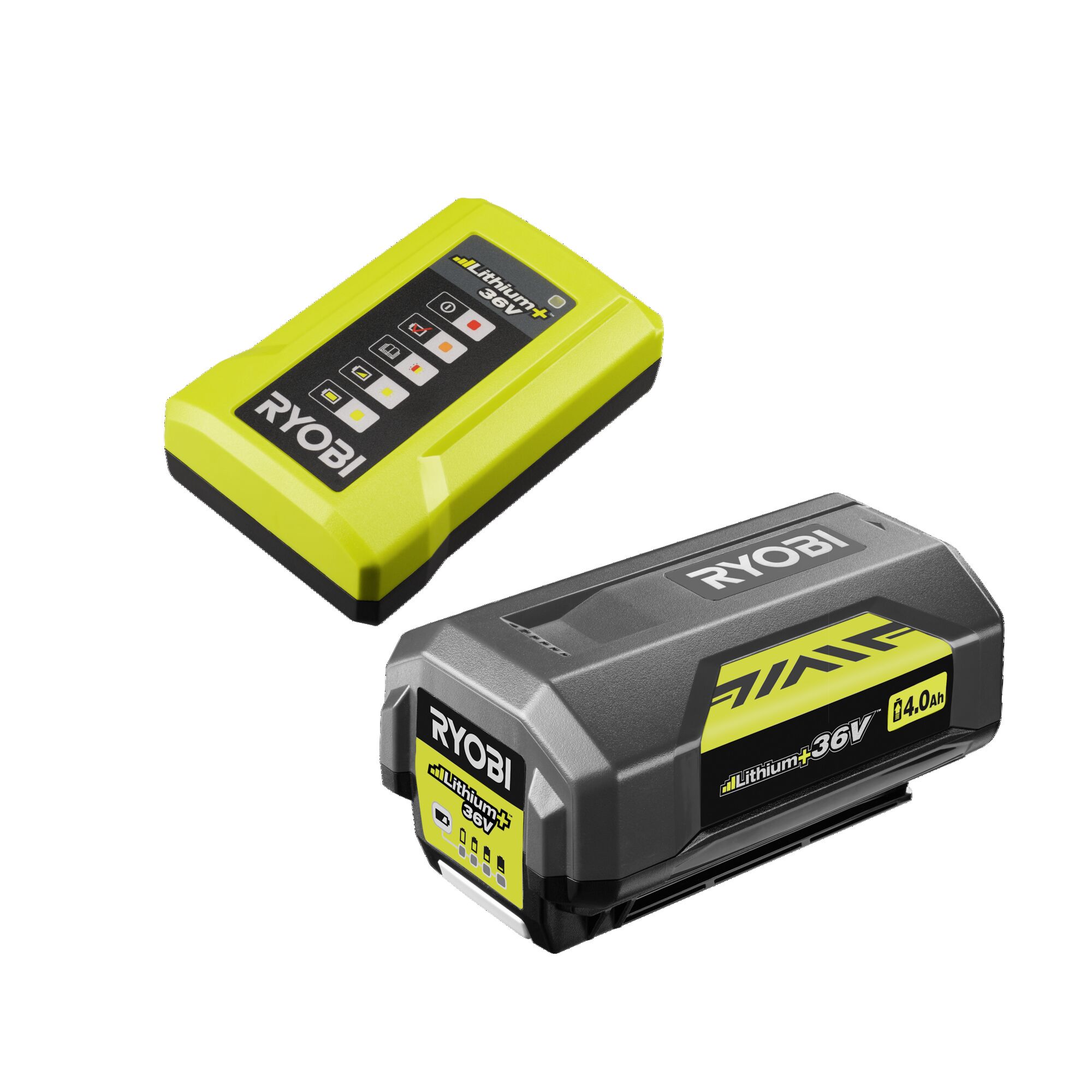 RYOBI 36V Lithium+ Akku und Ladegerät