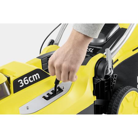 5. Bild von Akku-Rasenmäher 'LMO 18-36 Battery Set' 18 V mit Akku, bis 350 m²