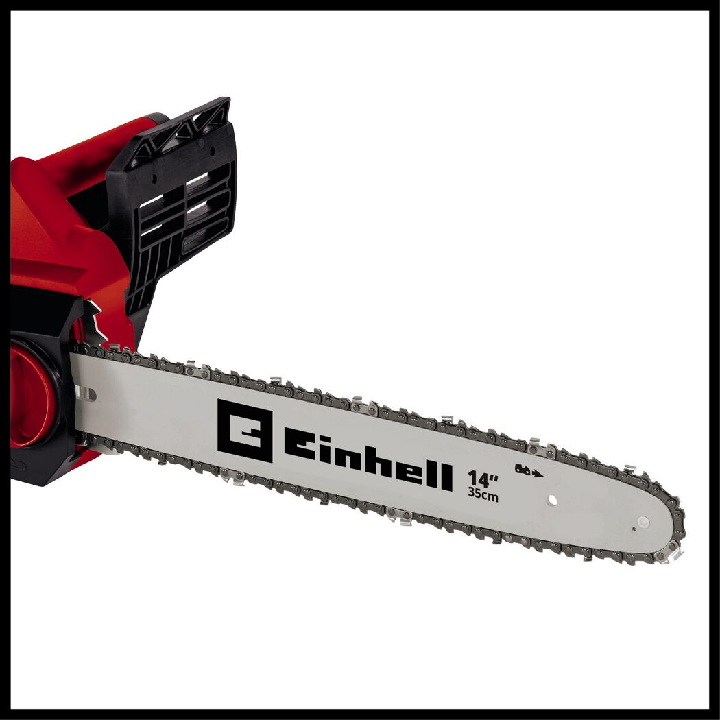Elektro-Kettensäge 'GH-EC 1835' rot/schwarz 35 cm, 1800 W