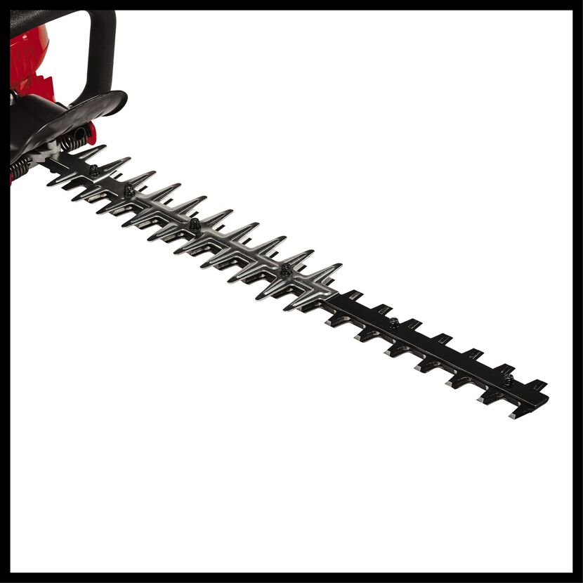 Messer einer Benzin-Heckenschere