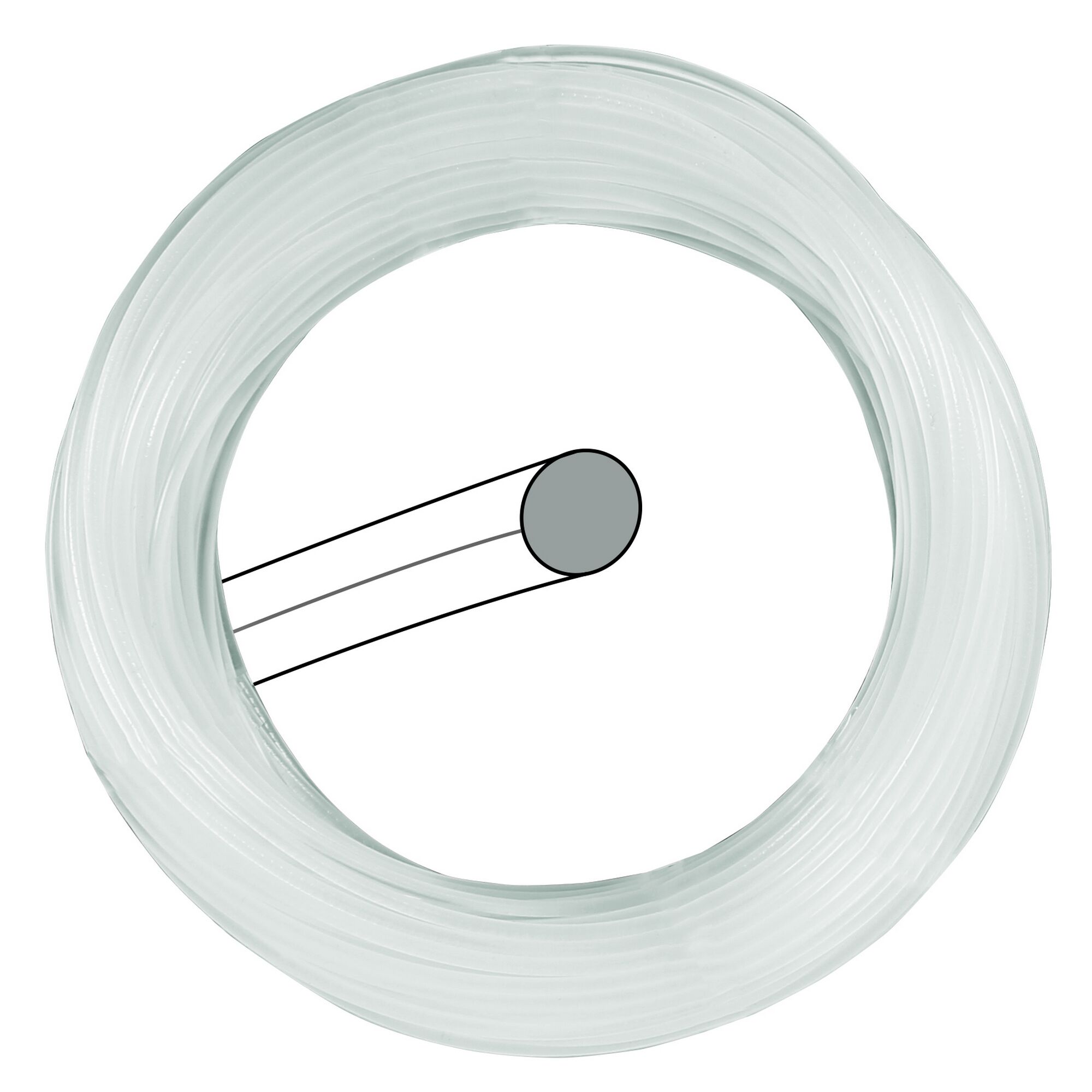 Ersatzfaden Sense basic line 1,3 mm, weiß