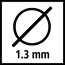 Verkleinertes Bild von Trimmer-Ersatzfaden 'Basic Line' 1,3 mm x 15 m