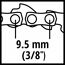 Kettentyp 9,5 mm (3/8")