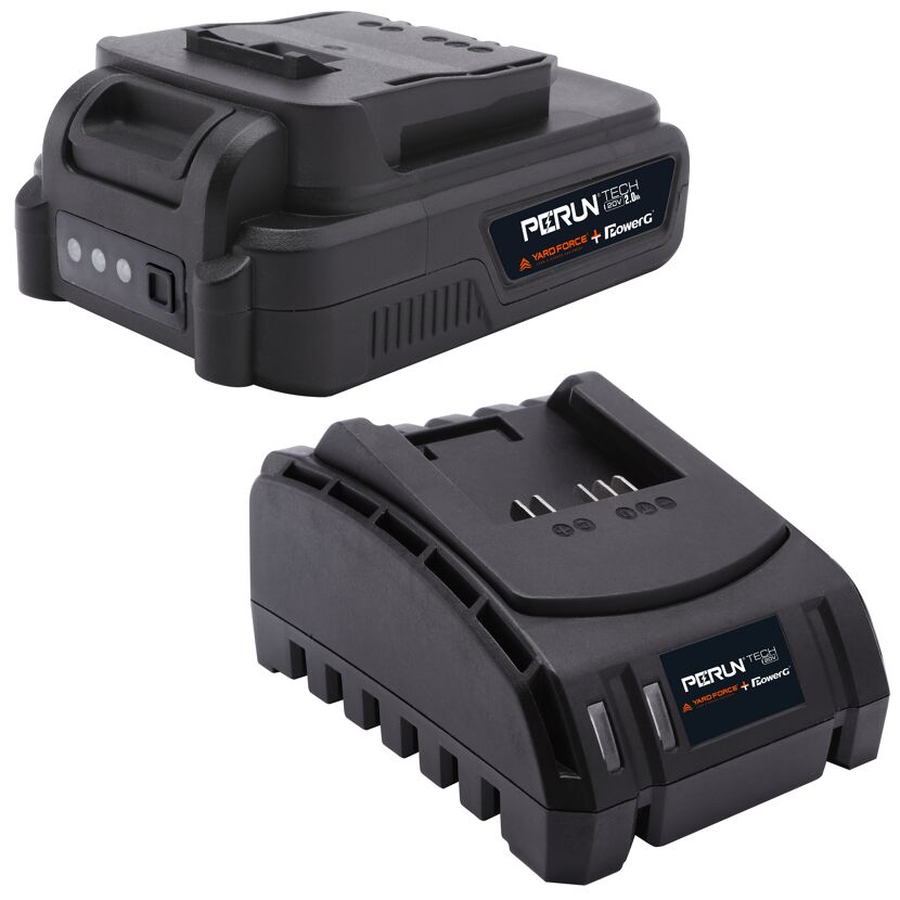Akku und Ladegerät von Perun Tech