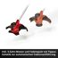 Zwei Freischneider mit Fadenspule und 3-Zahn-Messer