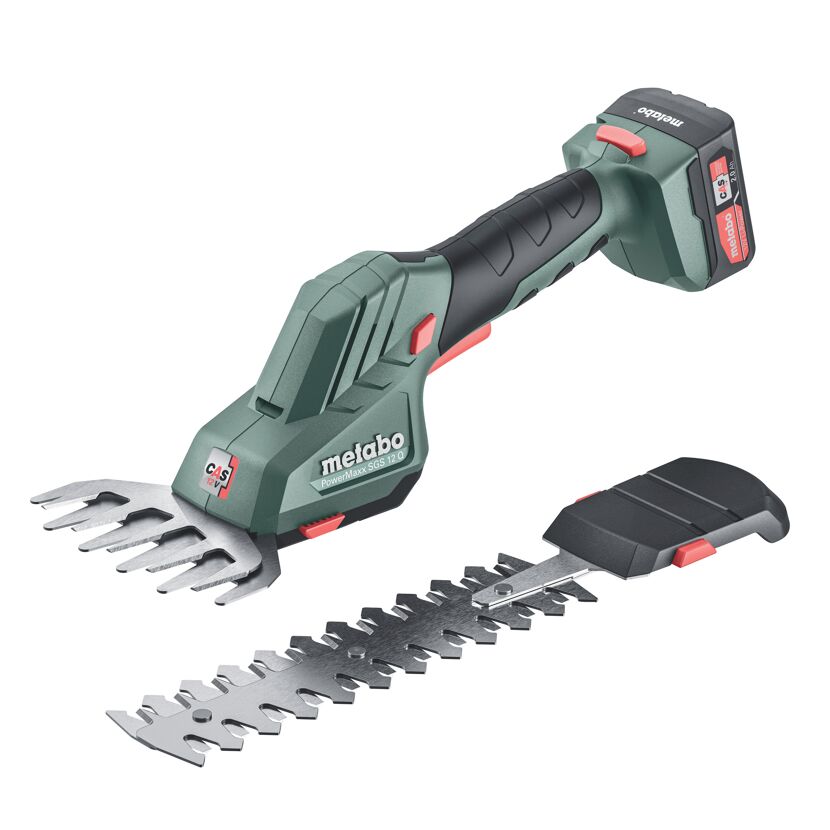 Akku-Grasschere PowerMaxx SGS 12 Q mit wechselbarem Messer