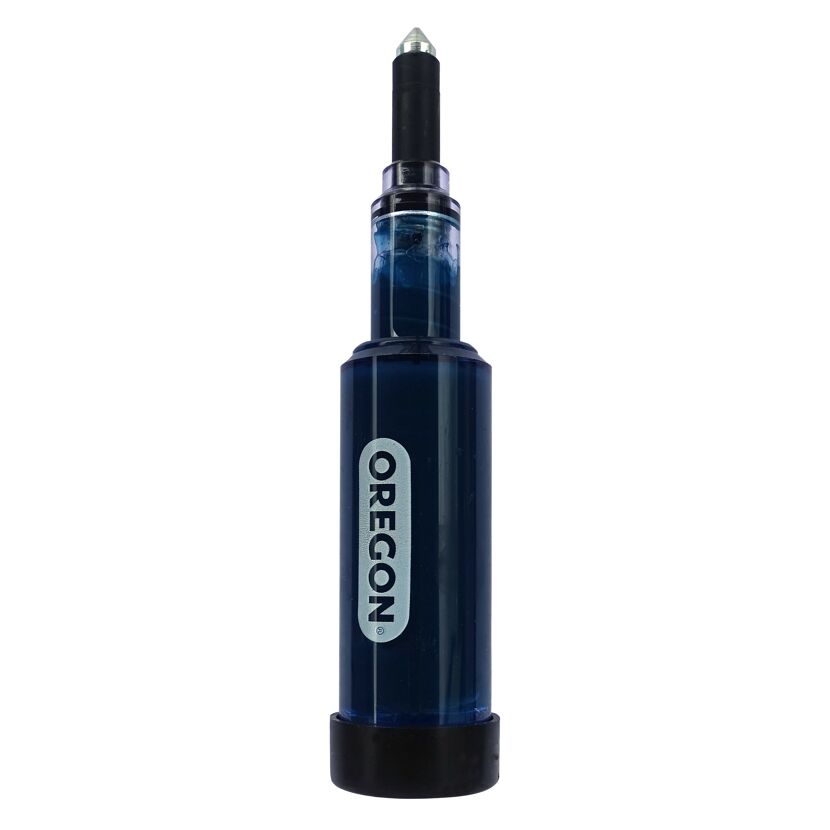 Oregon Fettpresse mit blauem Fett